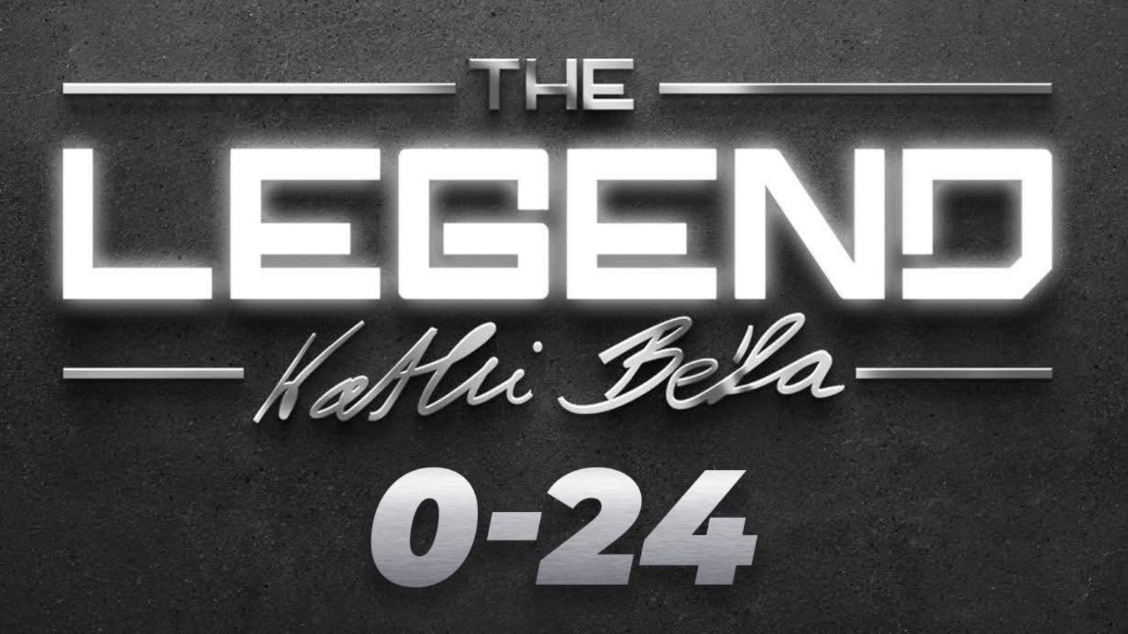 THE LEGEND Debrecen - Kathi Béla 0-24